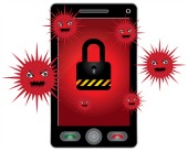 Smartphone malware. Image courtesy of Shutterstock