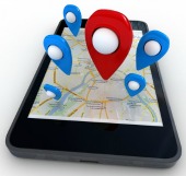 Geolocation map. Image courtesy of Shutterstock