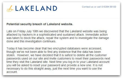 Lakeland email