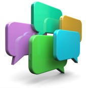 Social network chat. Image courtesy of Shutterstock.
