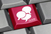 Computer key. Image courtesy of Shutterstock