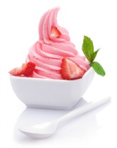 Frozen yoghurt. Image courtesy of Shutterstock