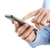 Mobile phone. Image courtesy of Shutterstock.