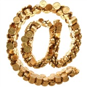 Gold coins. Image courtesy of Shutterstock.
