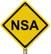 NSA sign. Image courtesy of Shutterstock