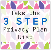 The Privacy Plan Diet