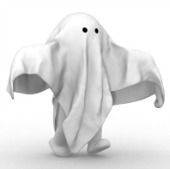 Ghost. Image courtesy of Shutterstock.