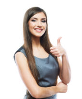Teen thumbs up, image courtesy of Shutterstock
