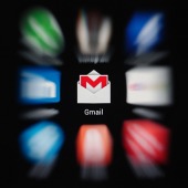 Gmail. Image courtesy of Shutterstock