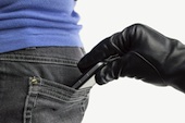 Image of phone theft, courtesy of Shutterstock