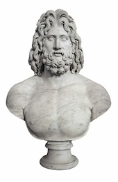 Image of bust of Zeus, courtesy of Shutterstock