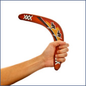 Boomerang image courtesy of Shutterstock