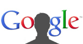 Google logo and silhouette of man, courtesy of Shutterstock