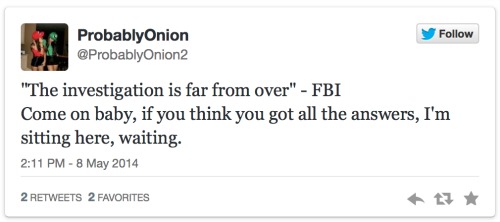 Twitter screenshot - FBI taunt