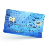 Card and rain drops images courtesy of Shutterstock
