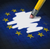 EU eraser image courtesy of Shutterstock