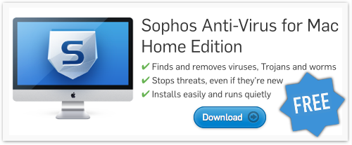 Sophos Anti-Virus for Mac Home Edition - free download
