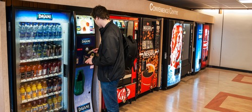 Vending machine. Image courtesy of Deymos Photo / Shutterstock.com 