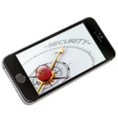 Composite image of iPhone and Chinese security concept, courtesy of Shutterstock