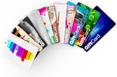 Gift cards. Image courtesy of Shutterstock