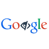 Composite image of Google and Hidden from Google logos