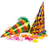 Party hats. Image courtesy of Shutterstock