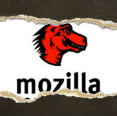 Image of torn paper from Shutterstock, with Mozilla Foundation logo