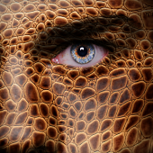 Lizard face courtesy of Shutterstock