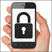 Locked phone. Image courtesy of Shutterstock