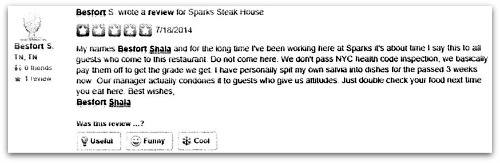 Steakhouse review