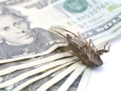 Image of bug and cash courtesy of Shutterstock