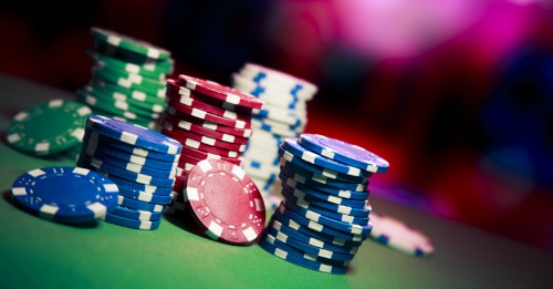 Poker chips. Image courtesy of Shutterstock