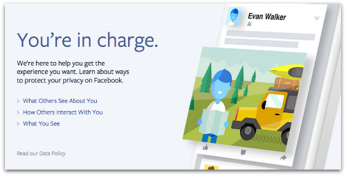 Facebook privacy basics screenshot