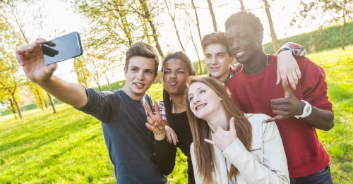 Selfie. Image courtesy of Shutterstock