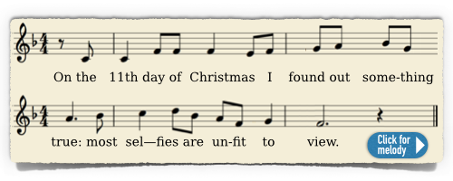 The Twelve Days of Christmas - melody