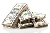 Dollars. Image courtesy of Shutterstock.