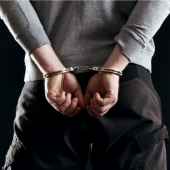 Arrest. Image courtesy of Shutterstock.