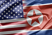 US and North Korea. Image courtesy of Shutterstock.