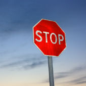 Image of Stop sign courtesy of Shutterstock