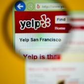 Yelp. Image courtesy of Shutterstock