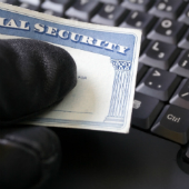 Social security thief, image courtesy of Shutterstock