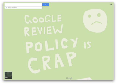 Google review policy is crap