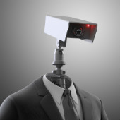 surveillance worker image courtesy of Shutterstock