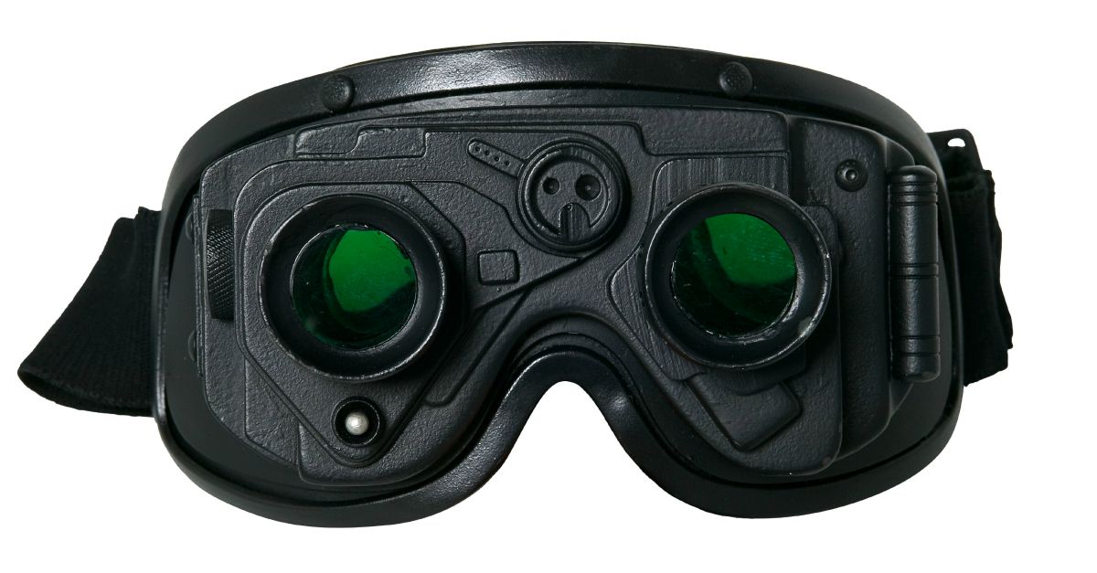 Night vision goggles. Image courtesy of Shutterstock.