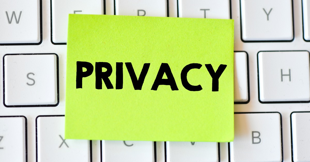 Privacy. Image courtesy of Shutterstock.