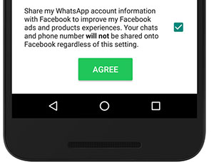 whatsapp agree